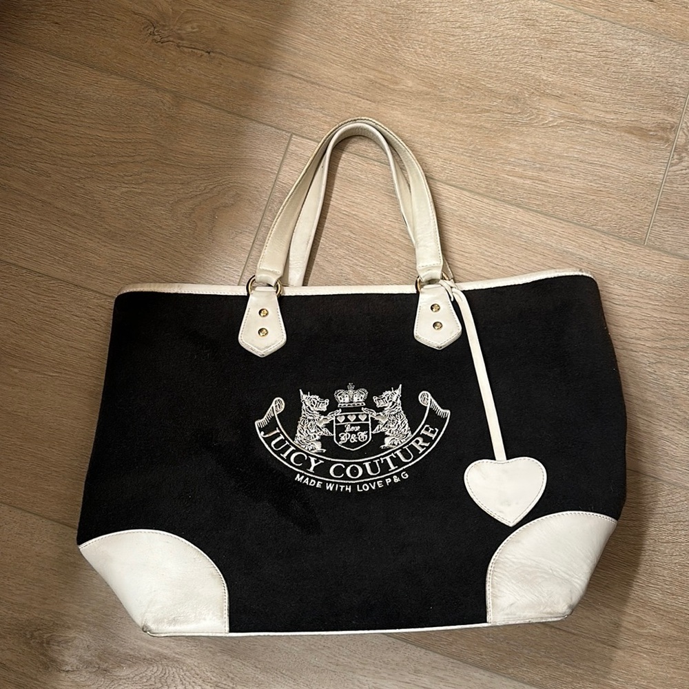 VINTAGE JUICY COUTURE LARGE TOTE BAG *RARE*